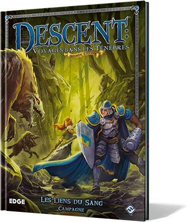 Descent: Voyages Dans les Ténèbres (Seconde Édition) - Les Liens du Sang Cover 3d