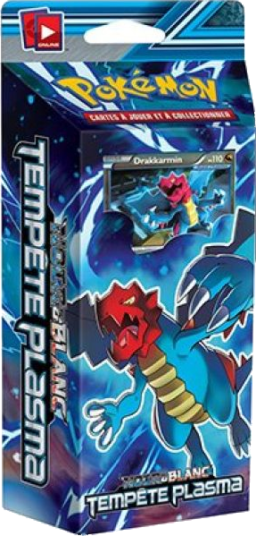 Pokémon: Noir & Blanc - Tempête Plasma - Drakkarmin Cover Transparent