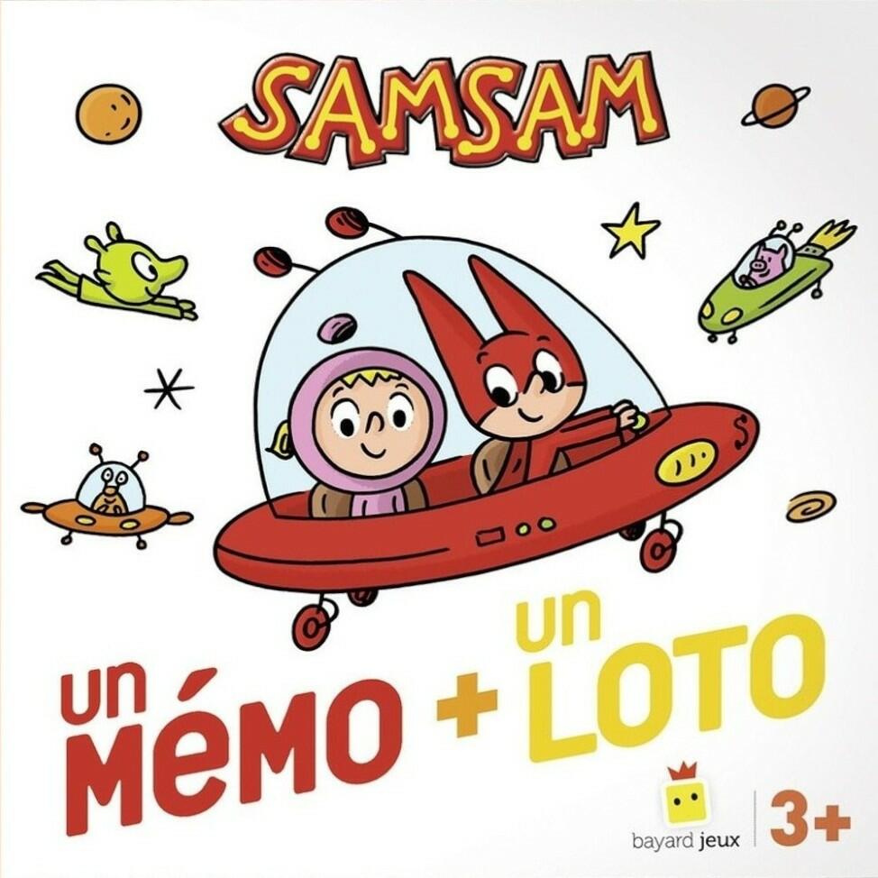 SamSam: Un Mémo + Un Loto Cover