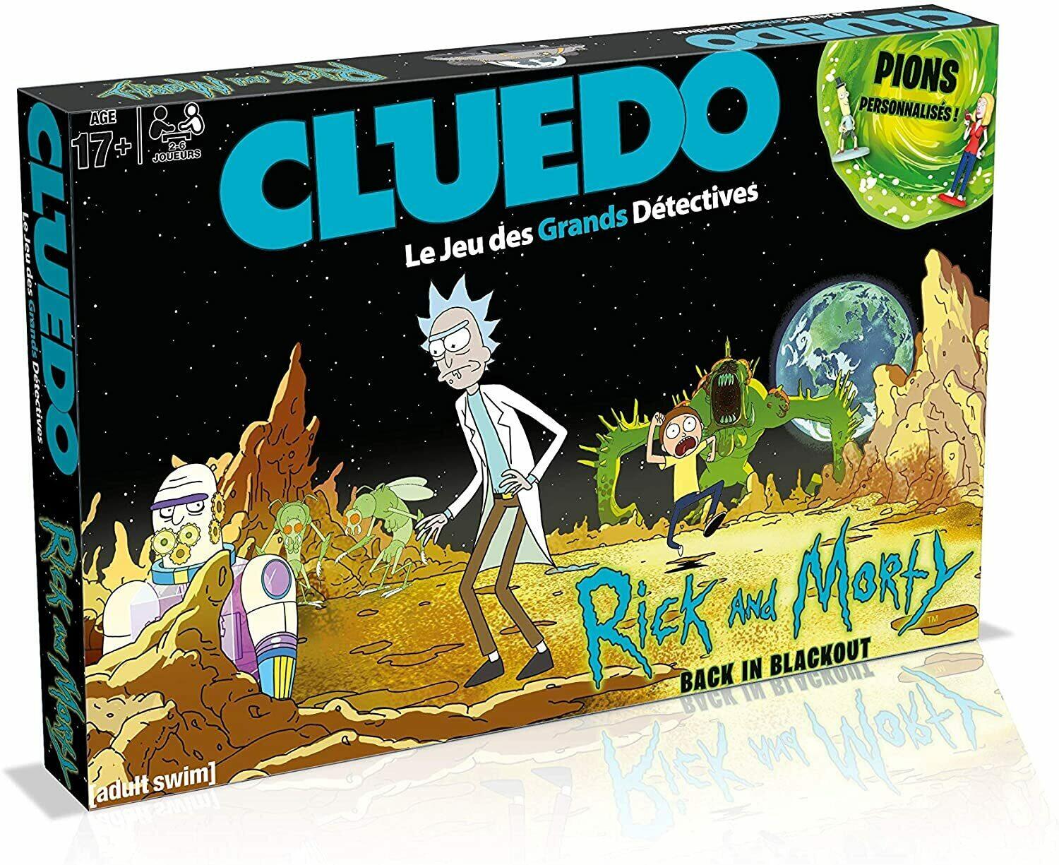 Cluedo: Rick and Morty FR Cover 3d
