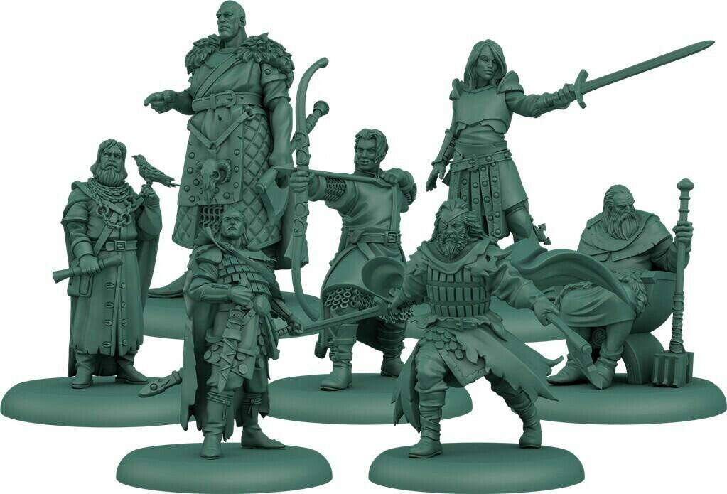 Le Trône de Fer: Le Jeu de Figurines - Héros Greyjoy I Figurines