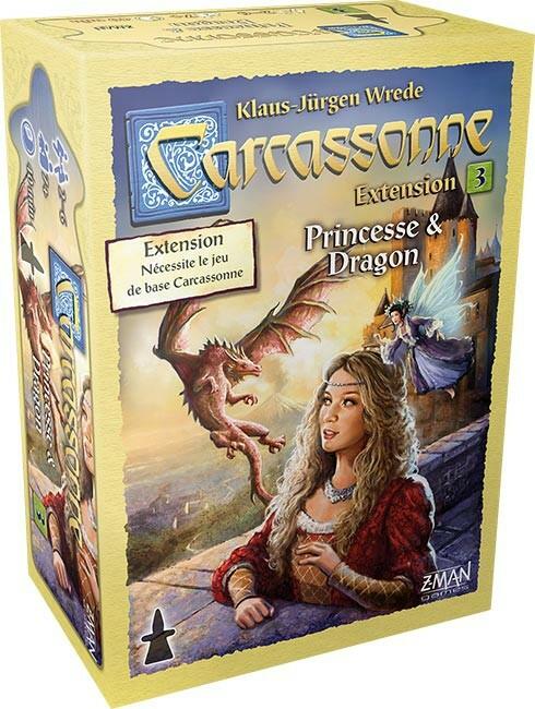 Carcassonne: Princesse et Dragon Cover 3d
