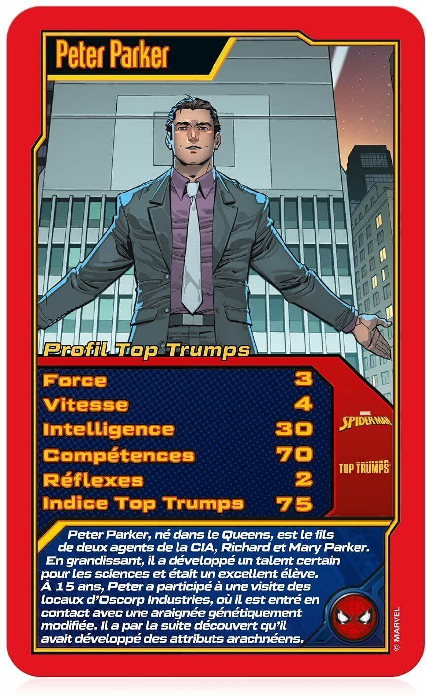 Top Trumps: Spider-Man Carte