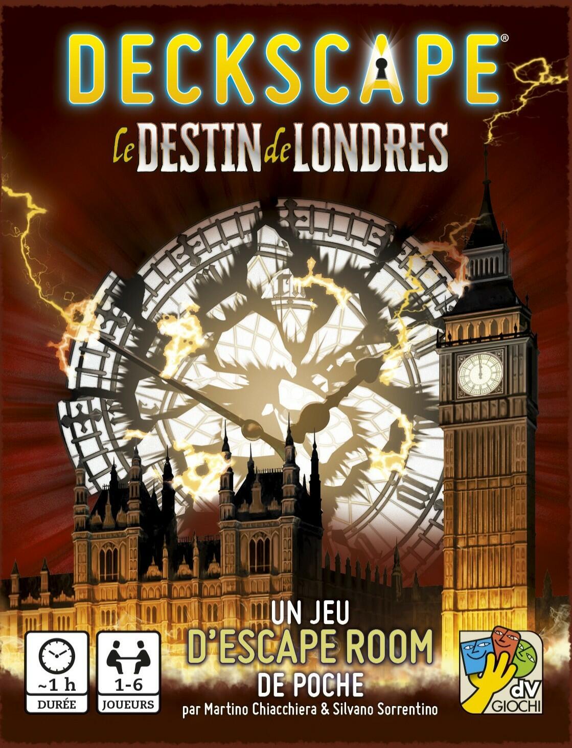 Deckscape: Le destin de Londres Cover