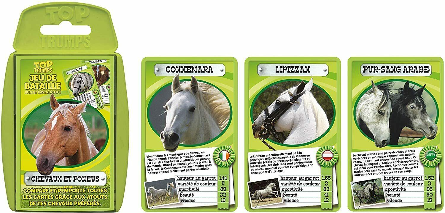 Top Trumps: Jeu de Bataille - Chevaux et Poneys Eclate