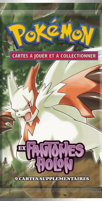 Pokémon: EX - Fantômes Holon - Booster Cover