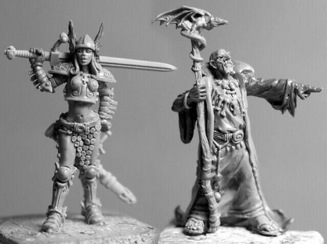 Zombicide: Black Plague - Special Guest - Carl Critchlow Figurines