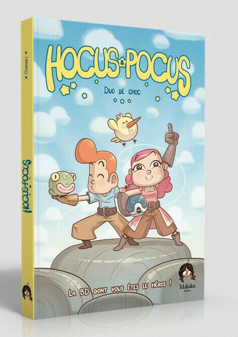 Hocus & Pocus: Duo de Choc - La BD Dont Vous Êtes le Héros ! Cover 3d