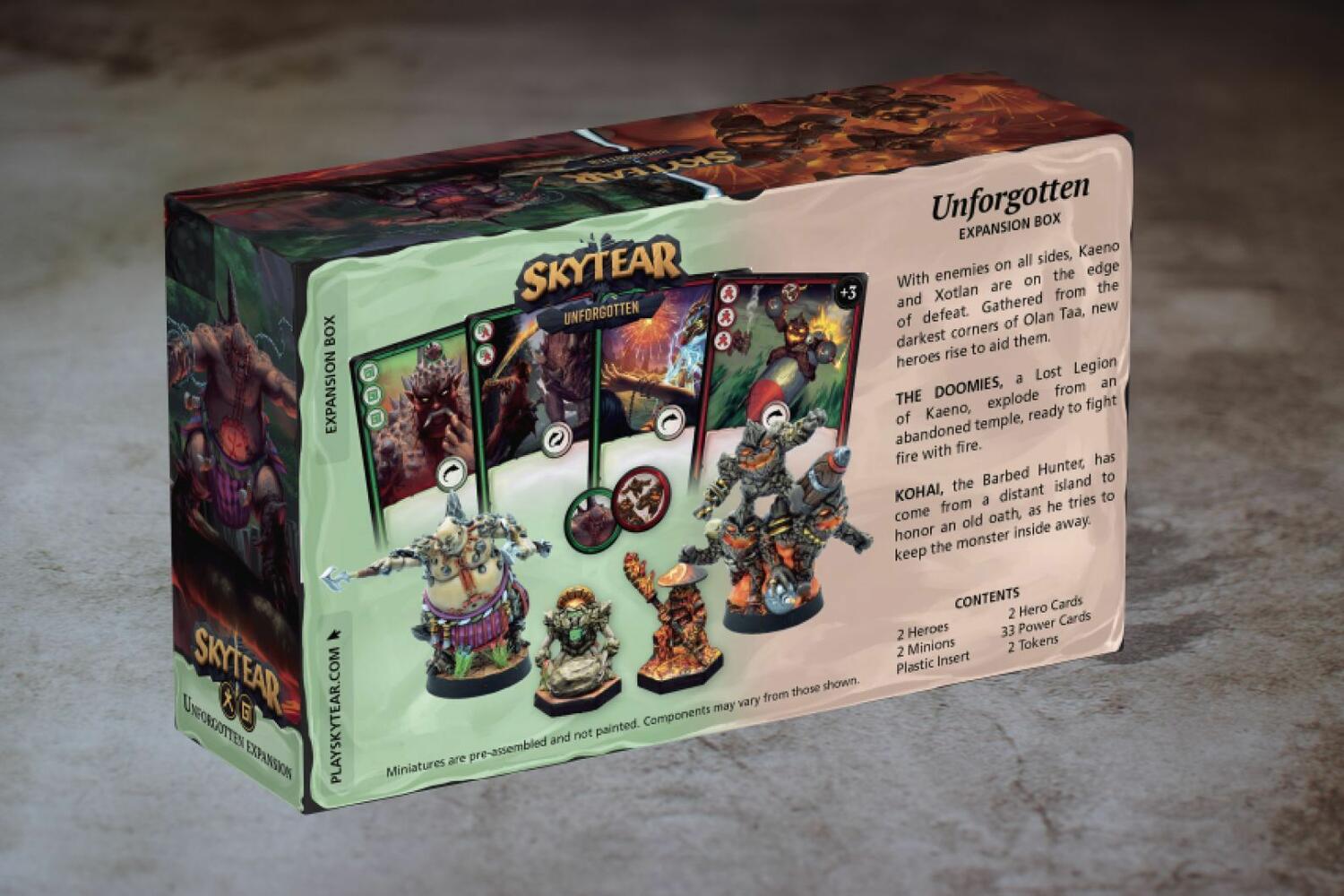 Skytear: Unforgotten Expansion Back 3d