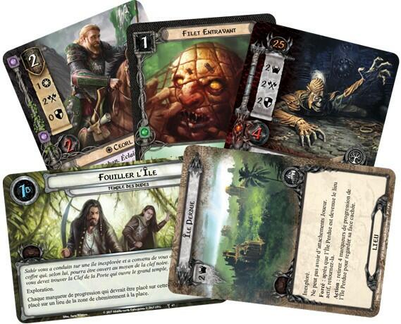 Le Seigneur des Anneaux: Le Jeu de Cartes - Temple des Dupes Cartes