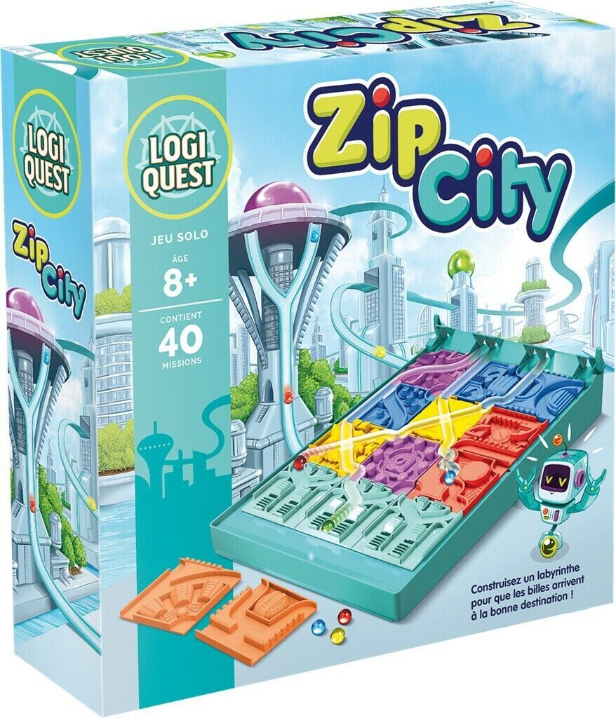LogiQuest: Zip City Cover 3d