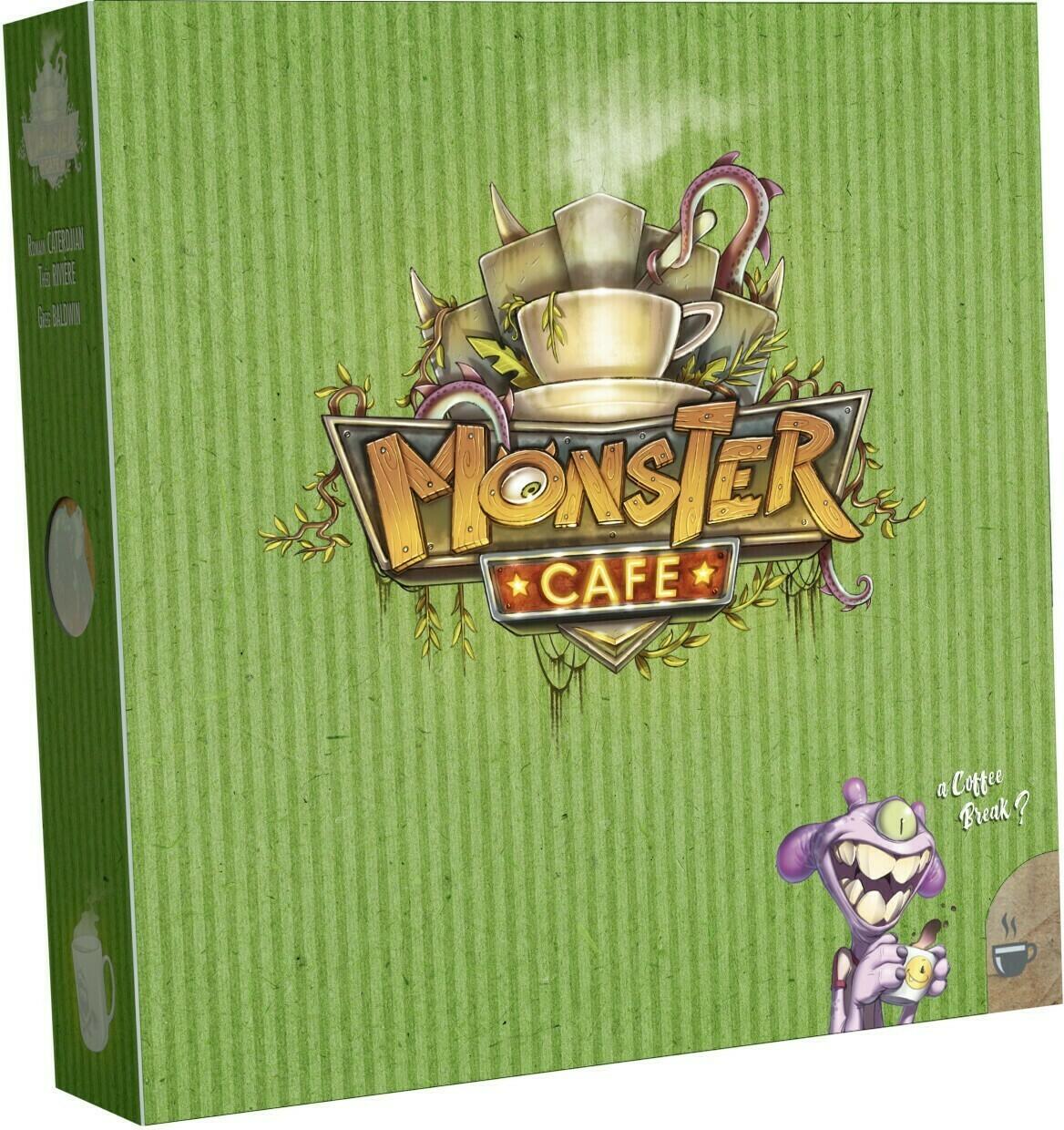 Monster Café Cover 3d