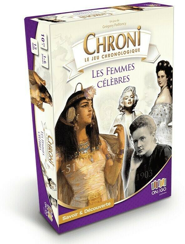 Chroni: Les Femmes Célèbres Cover 3d