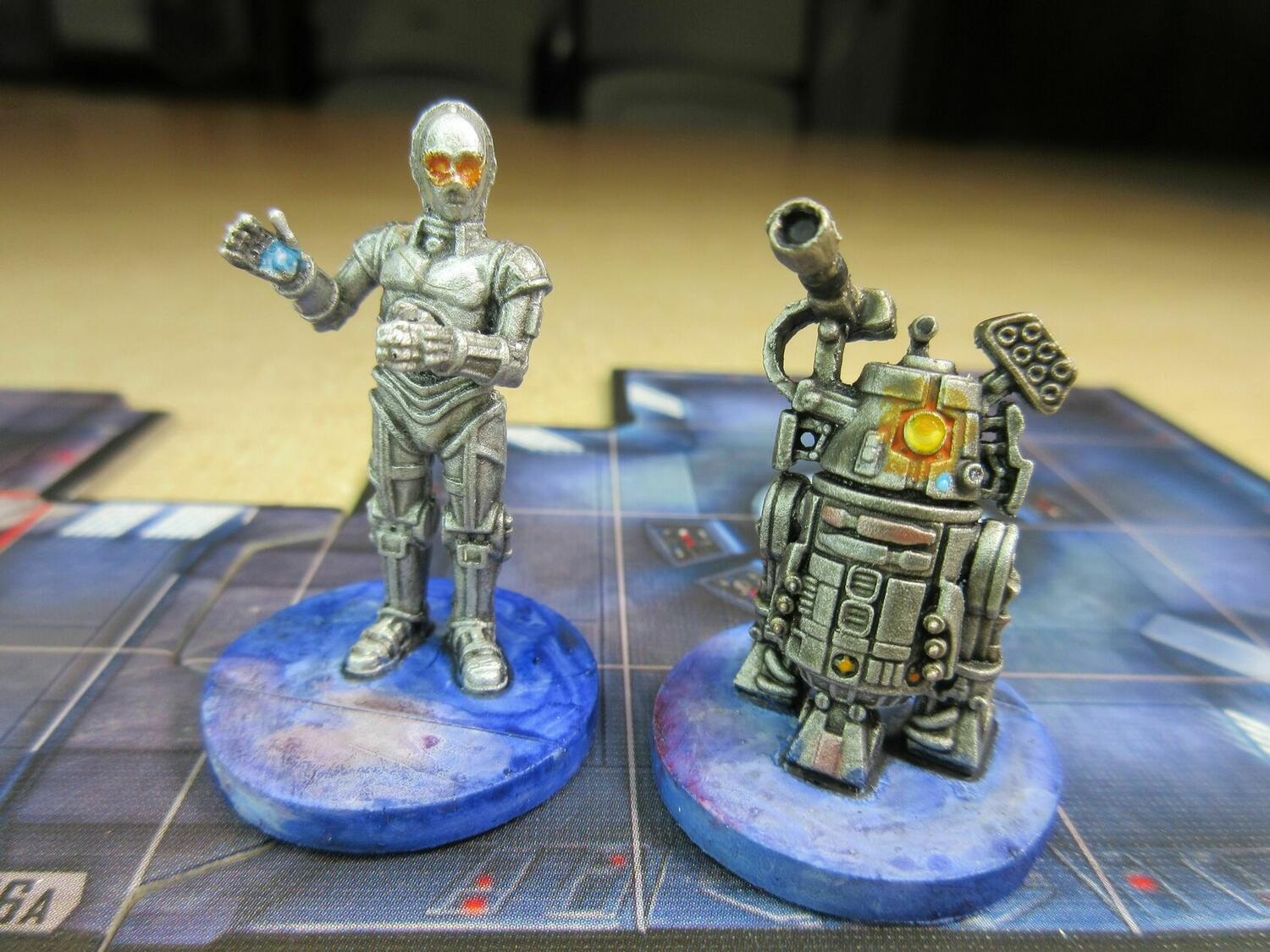 Star Wars: Assaut sur l'Empire - BT-1 et 0-0-0 Figurines