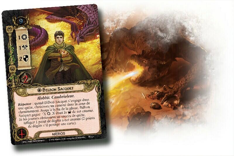 Le Seigneur des Anneaux: Le Jeu de Cartes - Mont Gundabad Carte