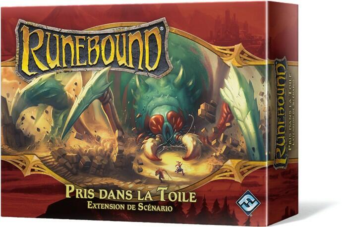 Runebound: Pris dans la Toile Cover 3d