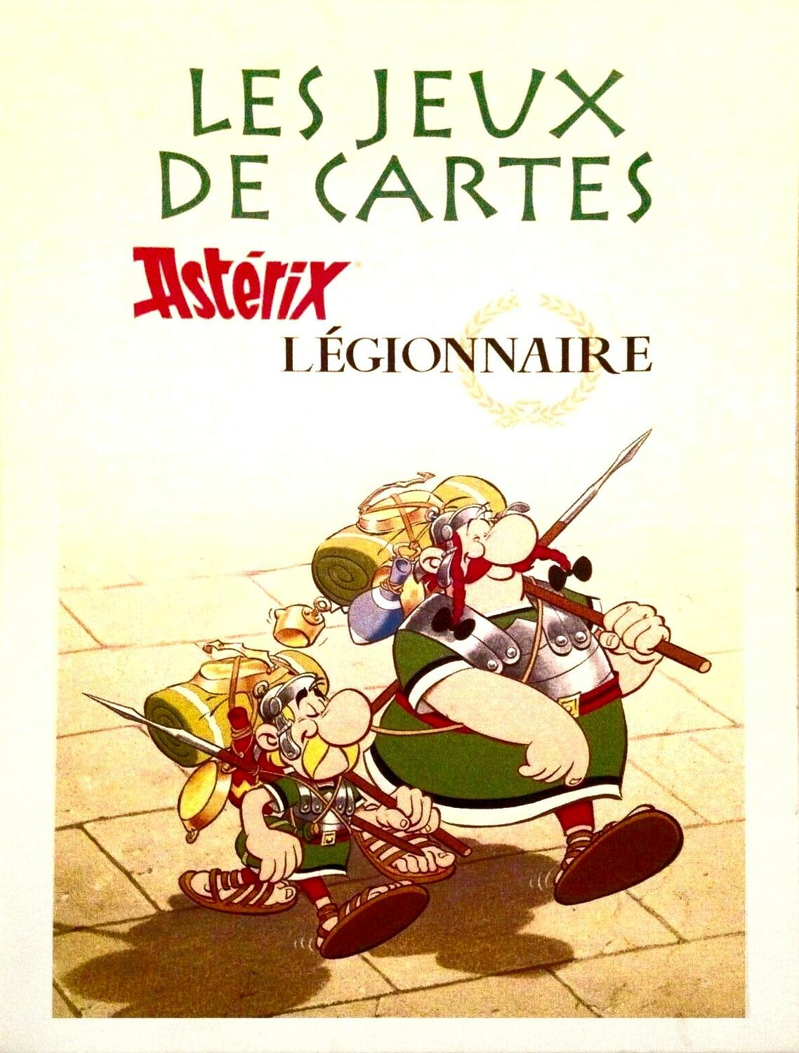Jeu de Cartes: Astérix Légionnaire Cover