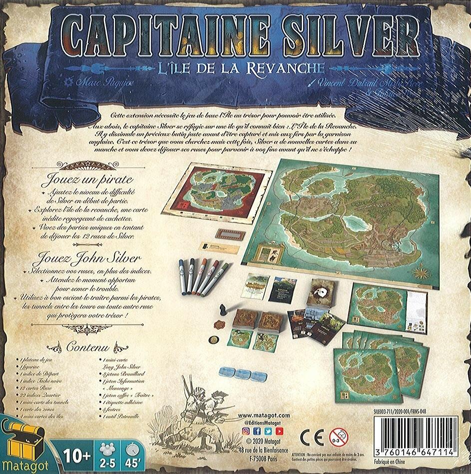 L'Île au Trésor: Capitaine Silver - L'Île de la Revanche Back