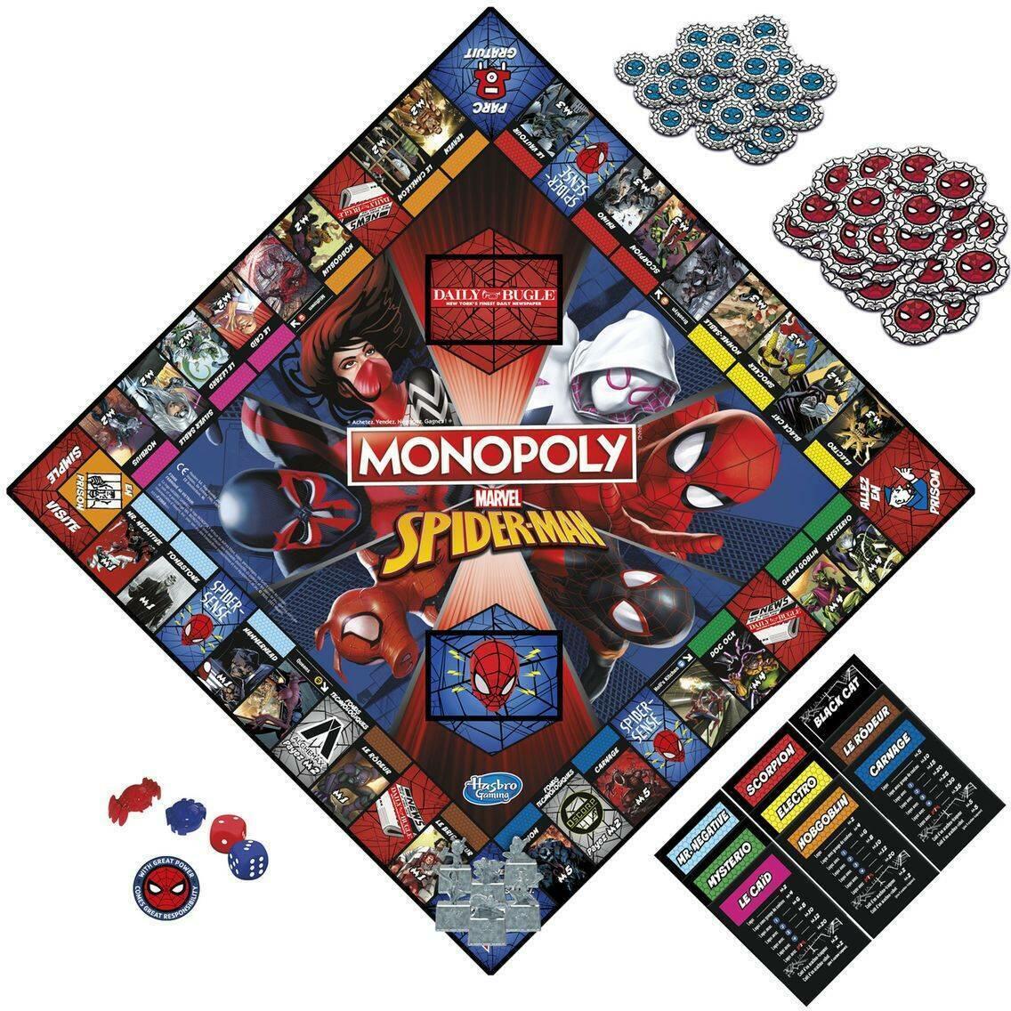 Monopoly: Marvel - Spider-Man Eclate