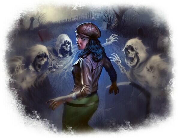 Horreur à Arkham: Le Jeu de Cartes - Le Salaire du Péché Artwork