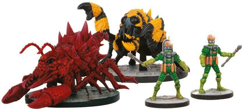 Mars Attacks: Le Jeu - Extermination Figurines
