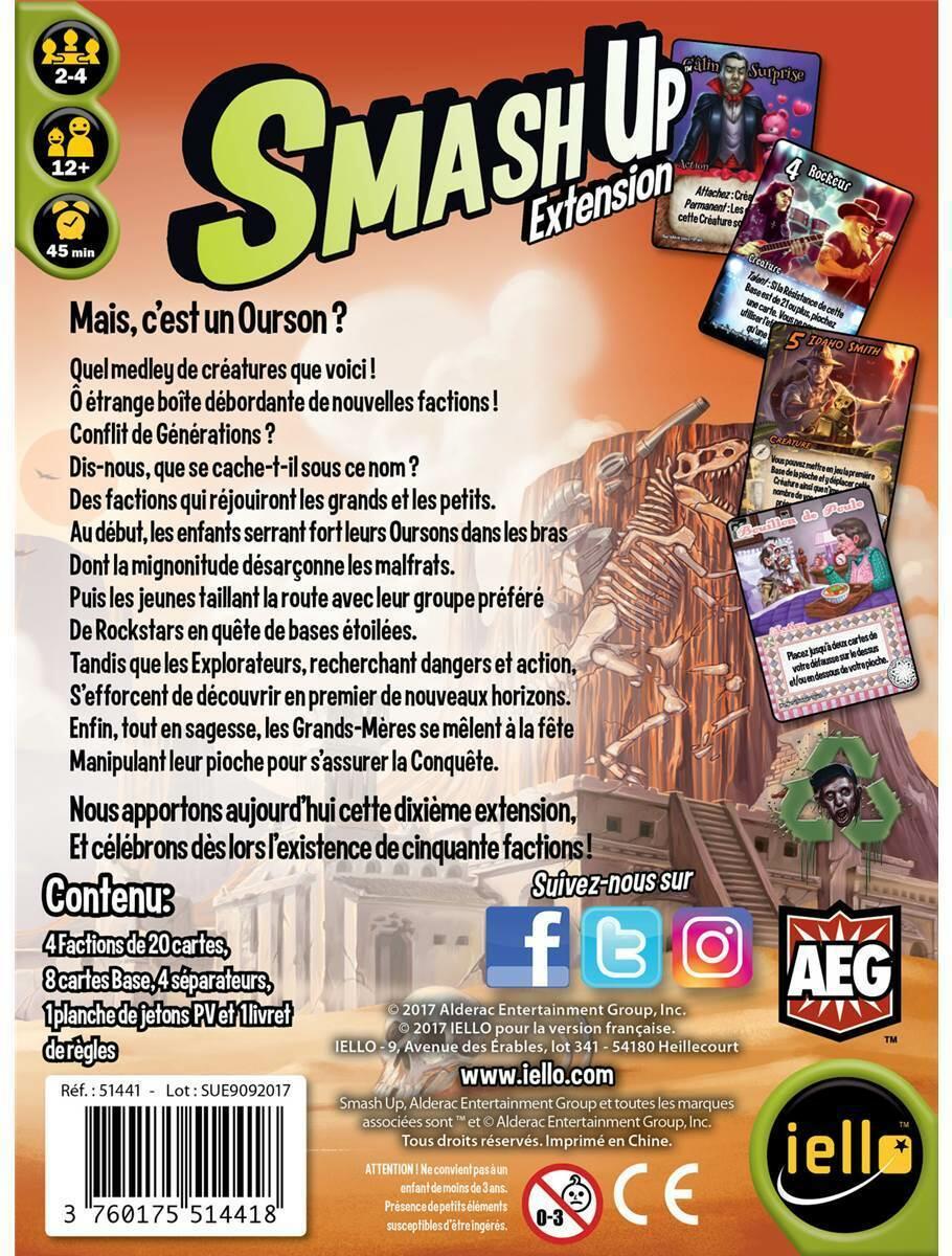 Smash Up: Conflit de Générations Back