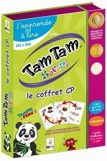 Tam Tam: Safari - Le Coffret CP Cover 3d