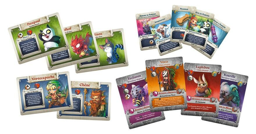 Arcadia Quest: Familiers Cartes