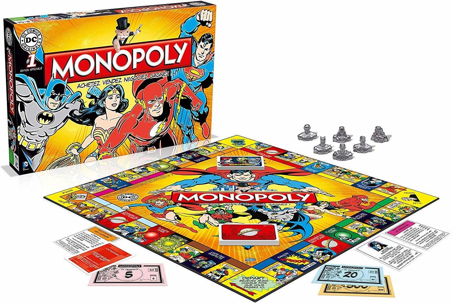 Monopoly: DC Comics Eclate