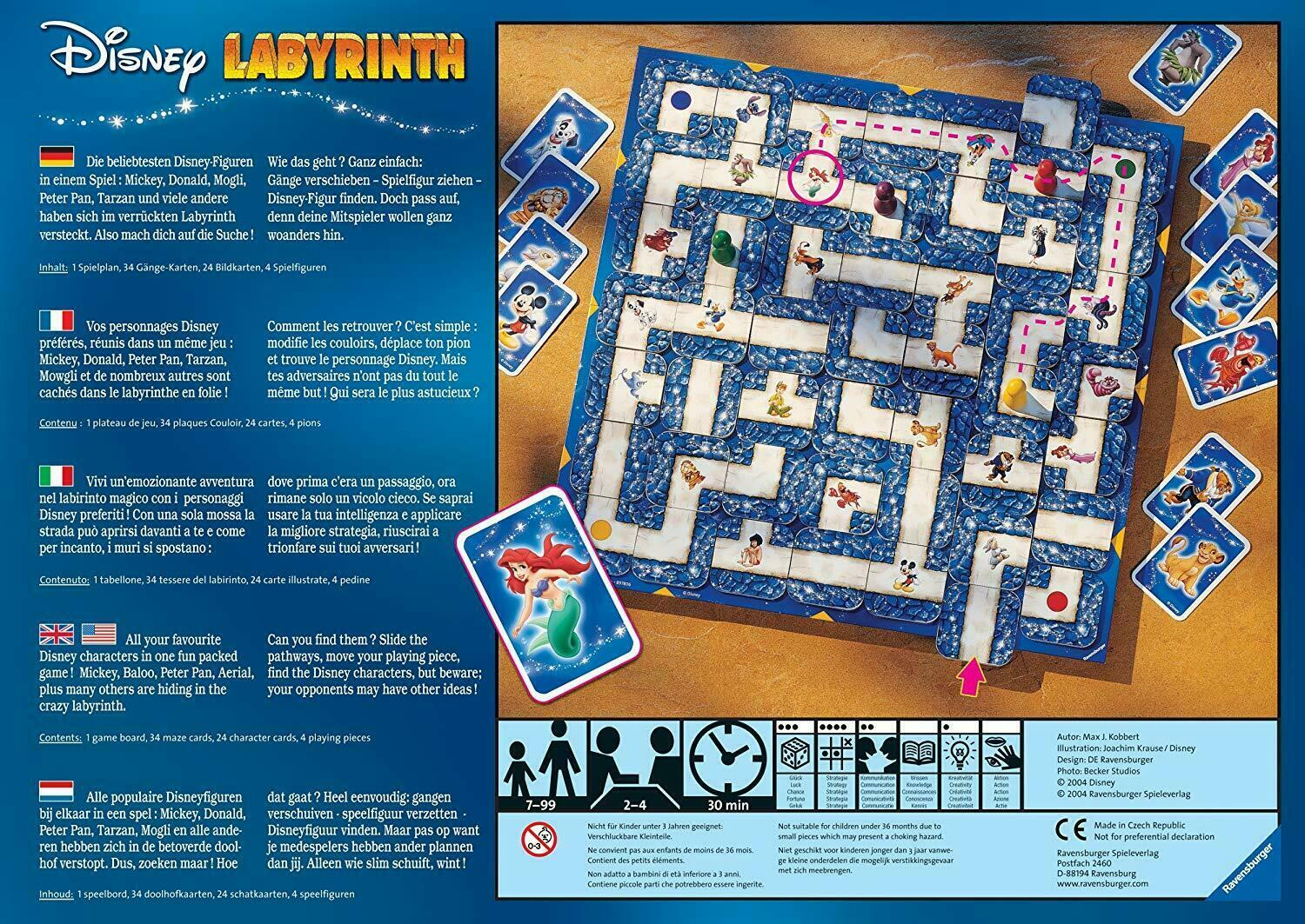 Labyrinth: Disney 2004 Back