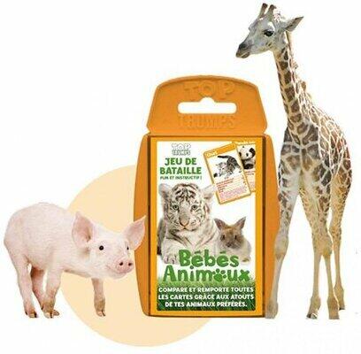 Top Trumps: Jeu de Bataille - Bébés Animaux Eclate