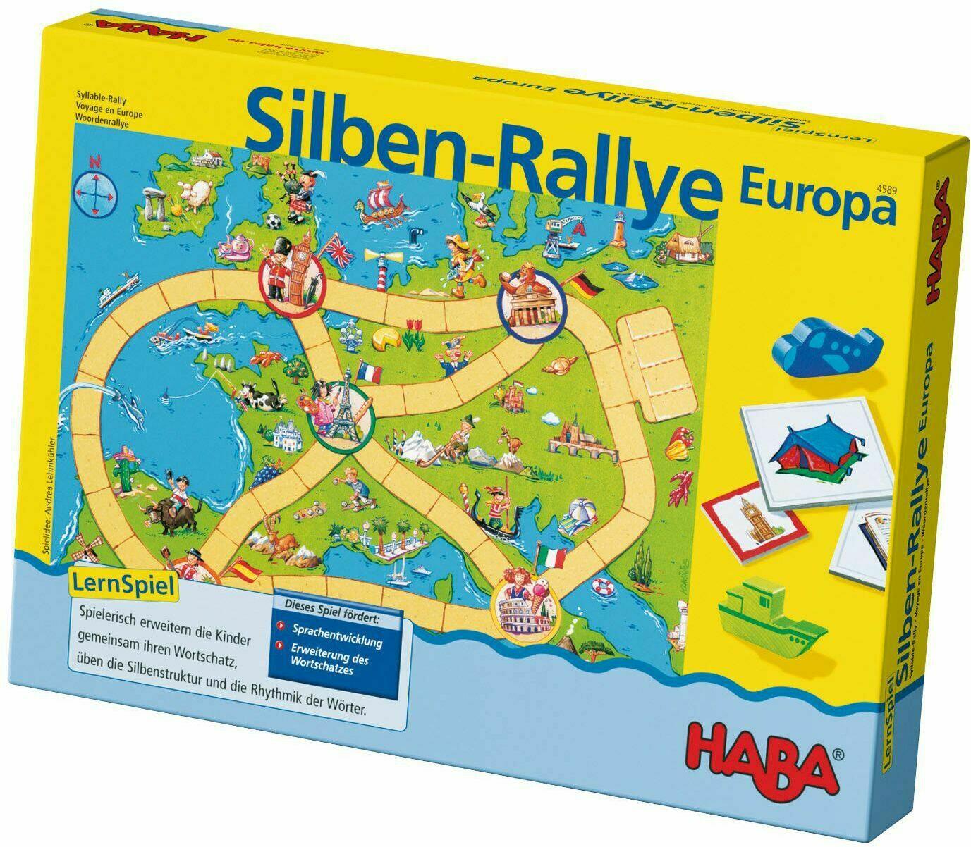 Silben-Rallye: Europa Cover 3d