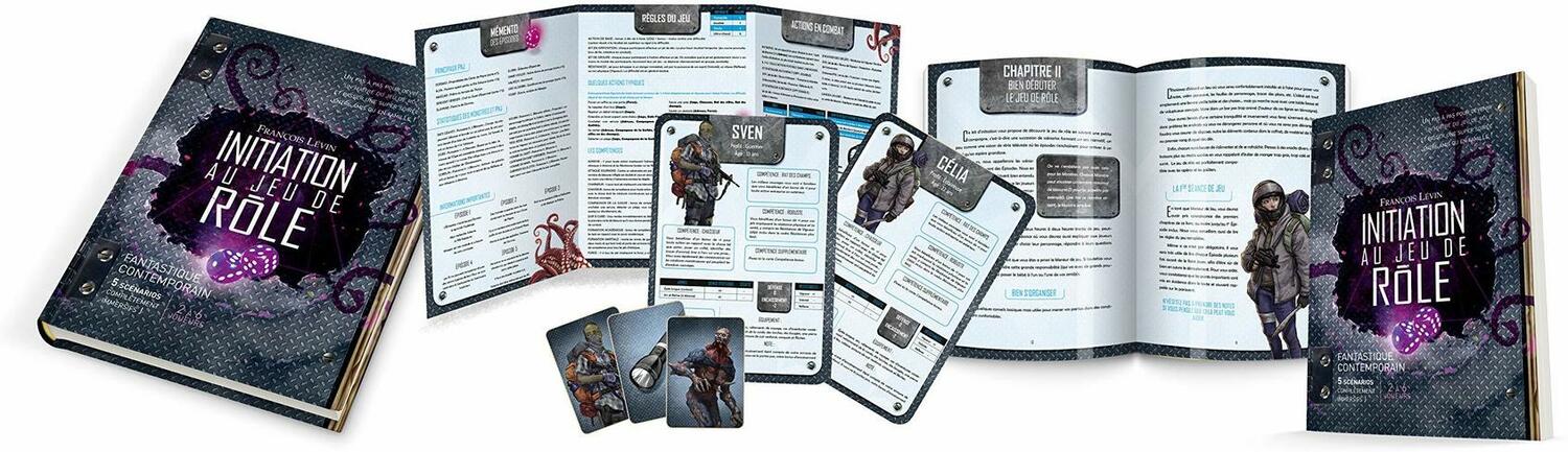 Initiation au Jeu de Rôle: Fantastique Contemporain Eclate