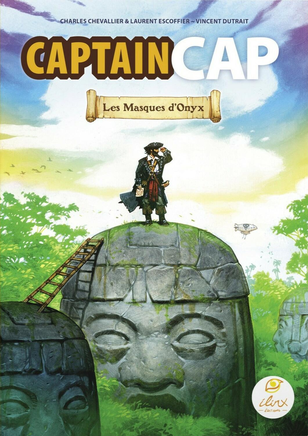 Captain Cap: Les Masques d'Onyx Cover