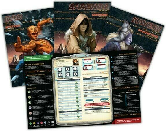 Star Wars: Force et Destinée - Le Jeu de Rôle - Kit d’Initiation Eclate