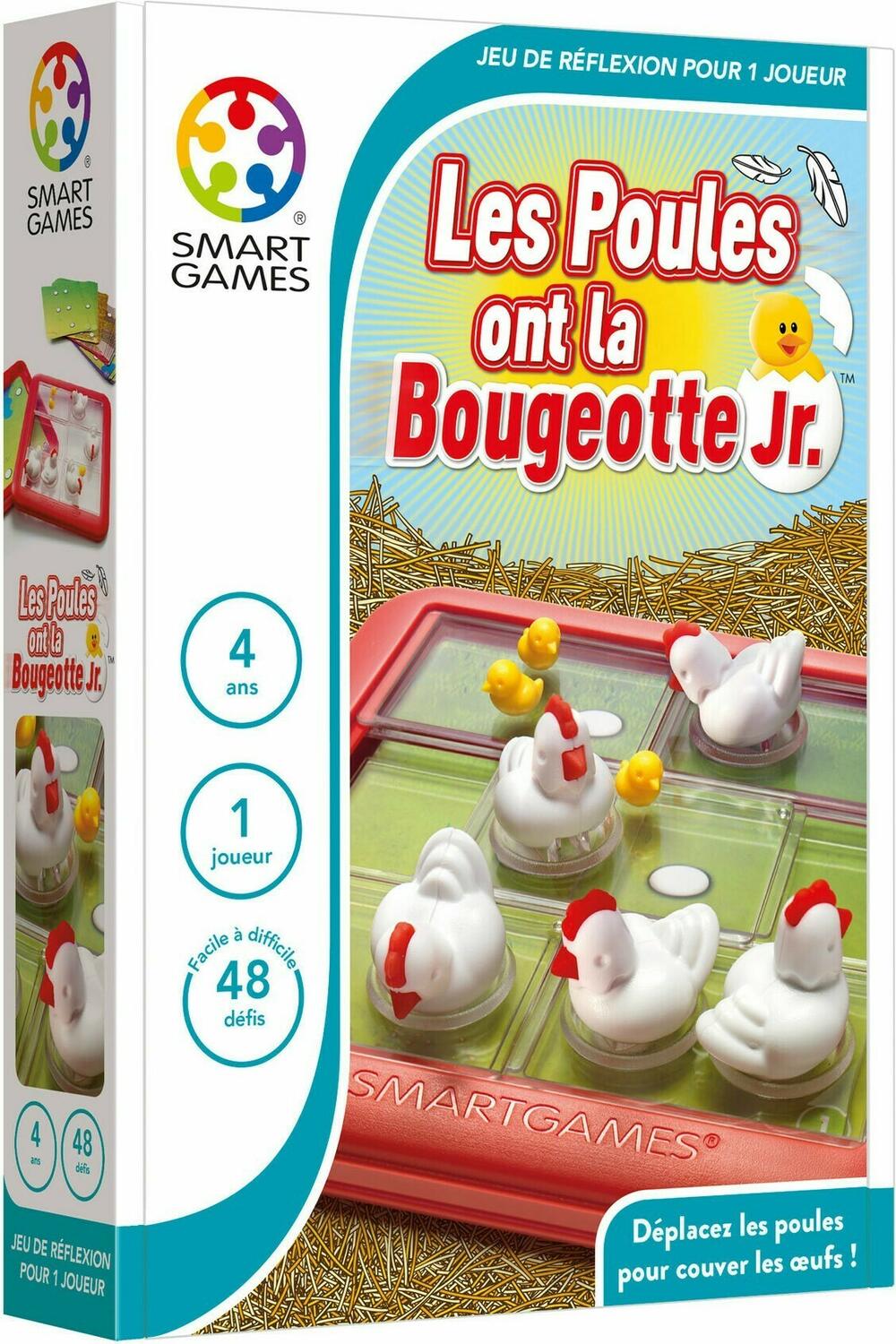 Les Poules ont la Bougeotte Jr. Cover 3d
