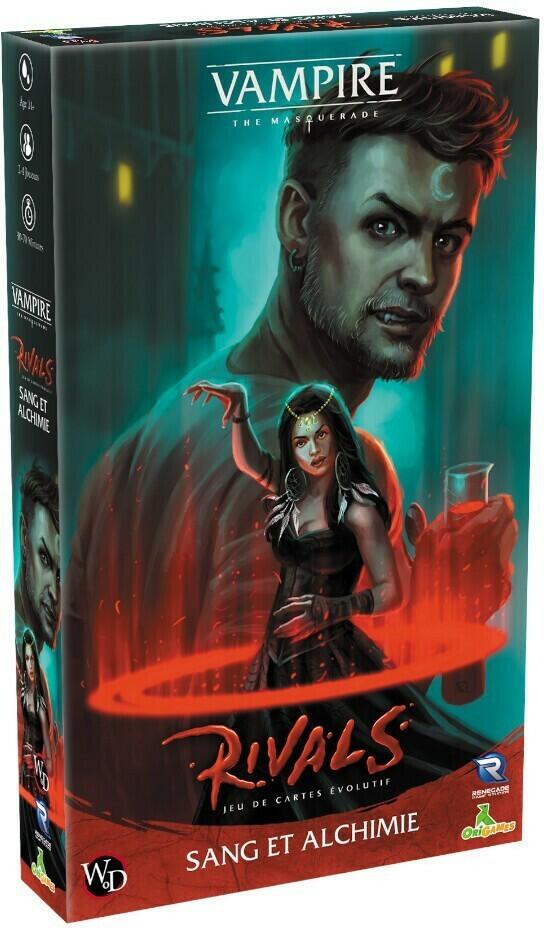 Vampire: The Masquerade - Rivals - Sang et Alchimie Cover 3d