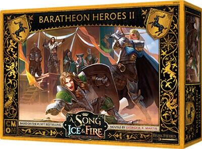 Le Trône de Fer: Le Jeu de Figurines - Héros Barathéon II Cover 3d