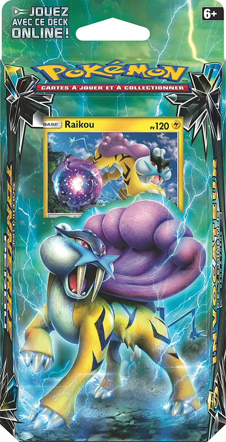 Pokémon Soleil et Lune: Tonnerre Perdu - Raikou Cover