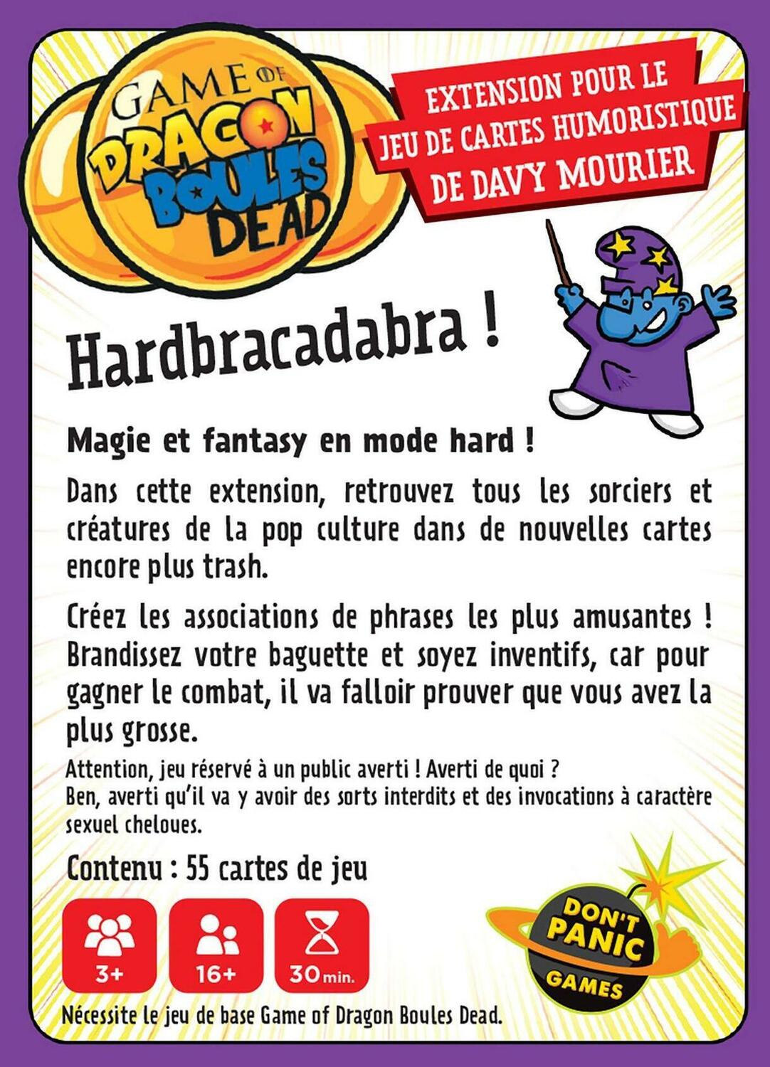 Game of Dragon Boules Dead: Grosse Baguette Back