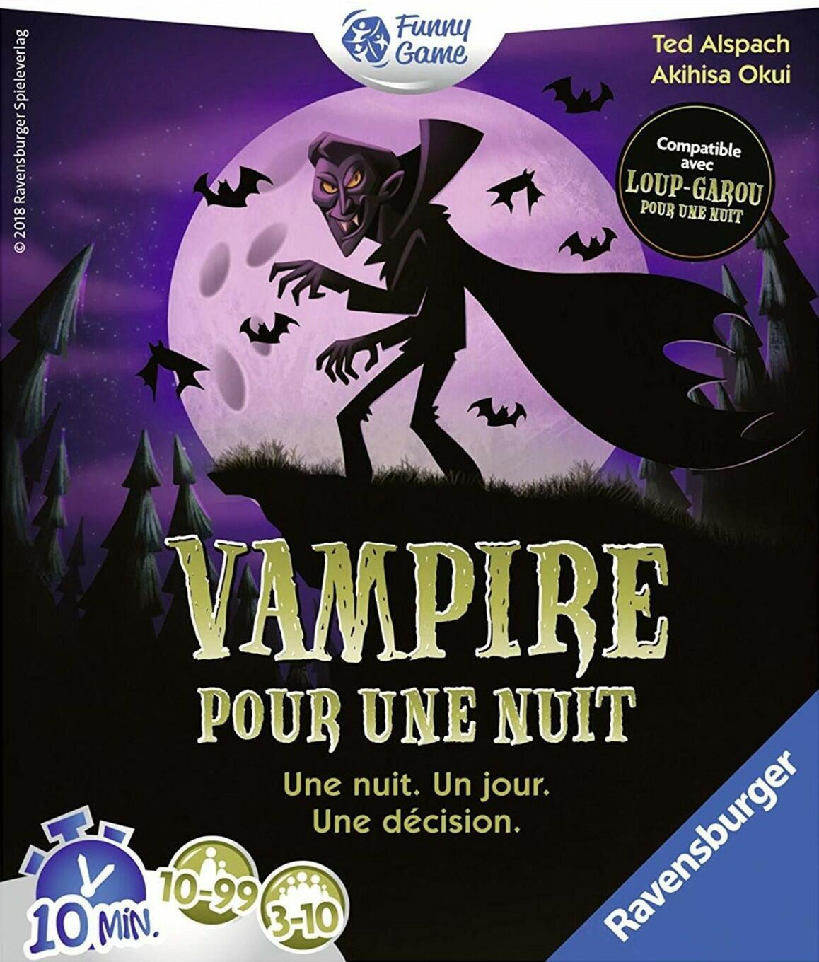 Vampire pour une Nuit Cover