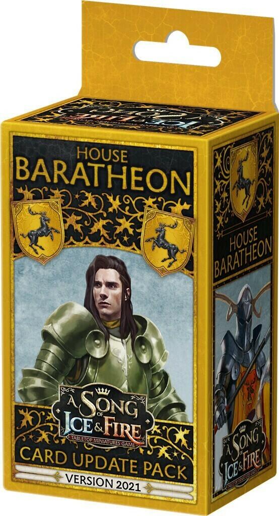Le Trône de Fer: Le Jeu de Figurines - Maison Baratheon - Paquet de Mise à Jour - Edition 2021 Cover 3d