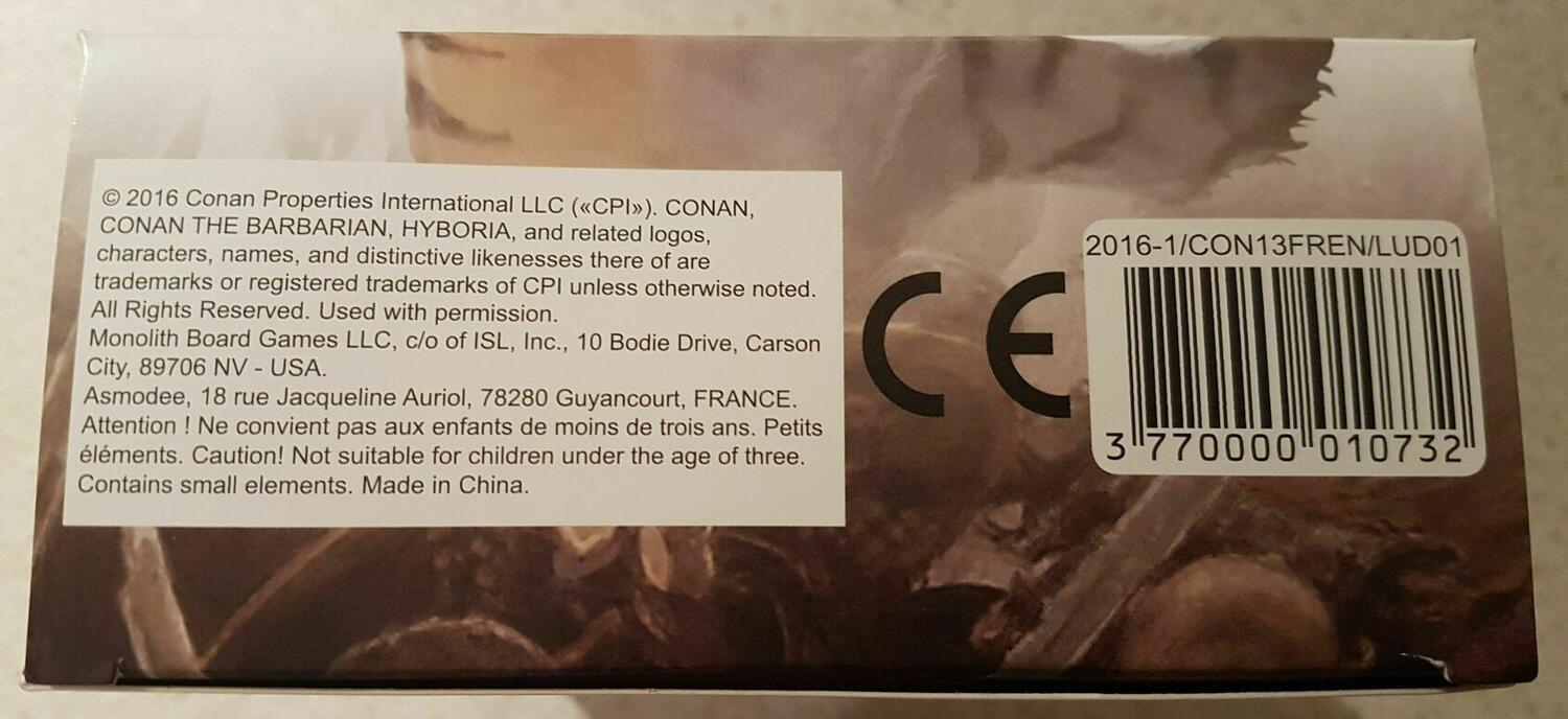 Conan: Tigre à Dents de Sabre Bottom