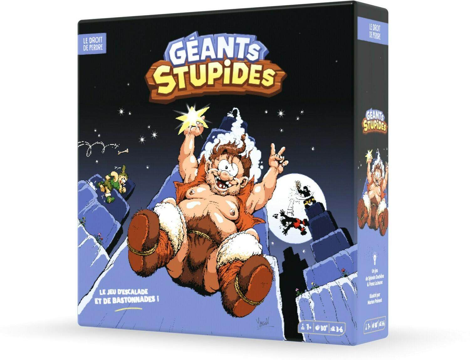 Géants Stupides Cover 3d