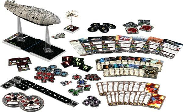Star Wars: X-Wing - Le Jeu de Figurines - Transport Rebelle Eclate