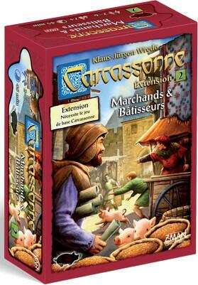 Carcassonne: Marchands & Bâtisseurs 2017 Cover 3d