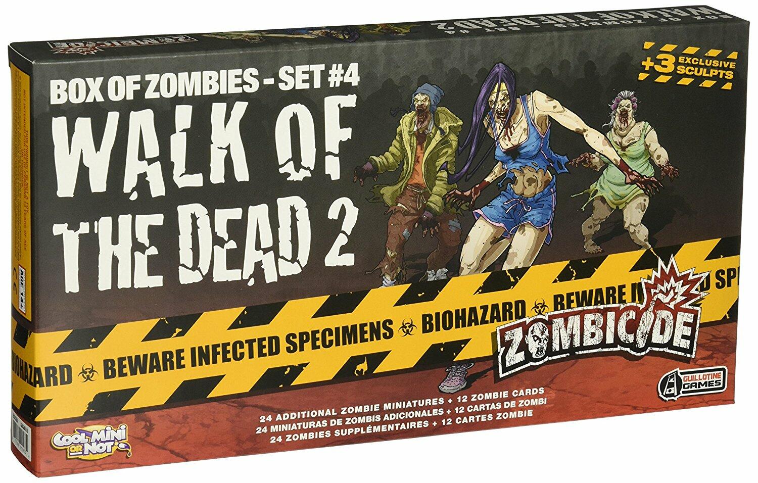 Zombicide: Box of Zombies Set #4 - Walk of the Dead 2 Cover 3d