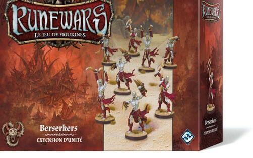 Runewars: Le Jeu de Figurines - Berserkers Cover 3d