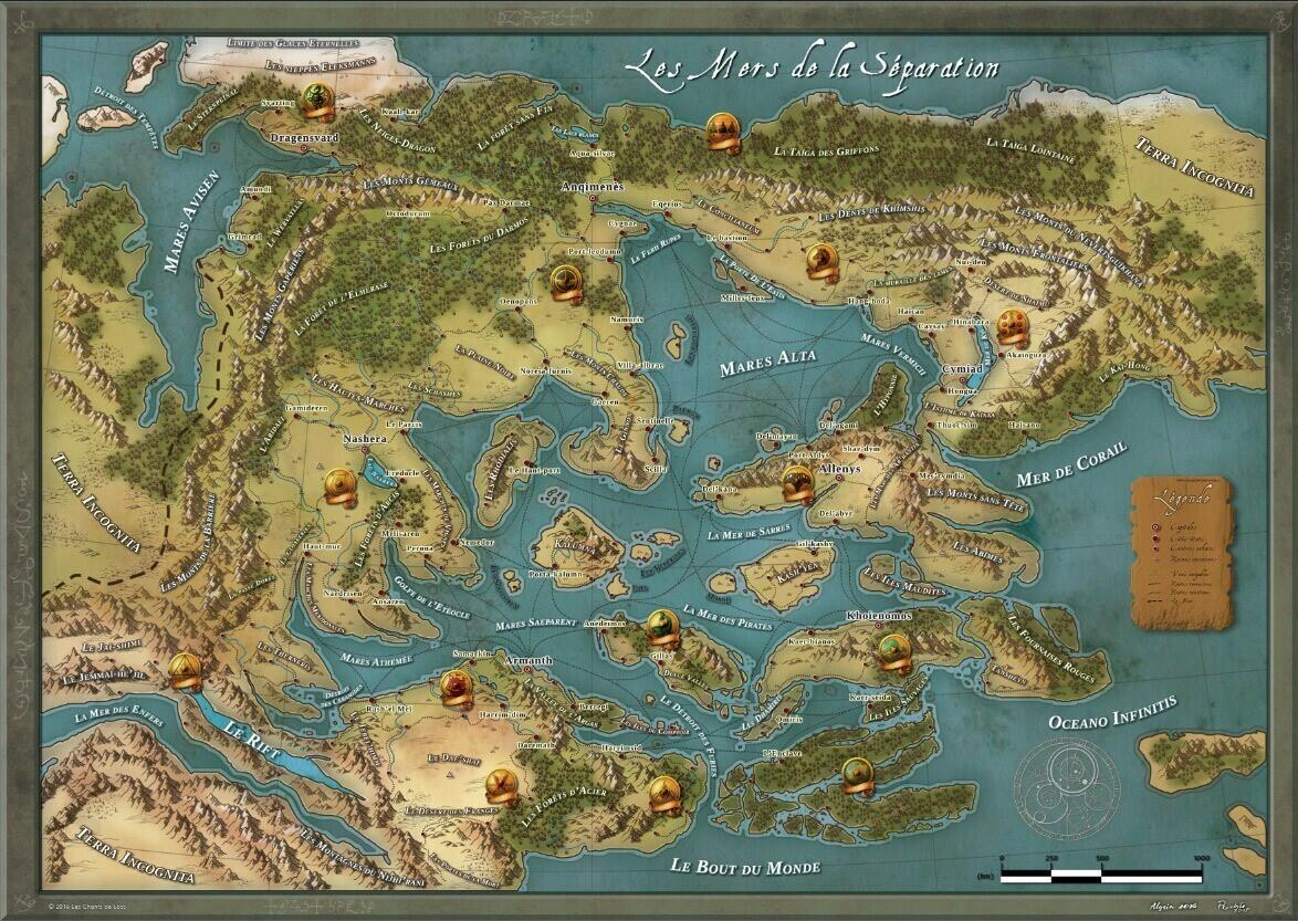 Les Chants de Loss Map