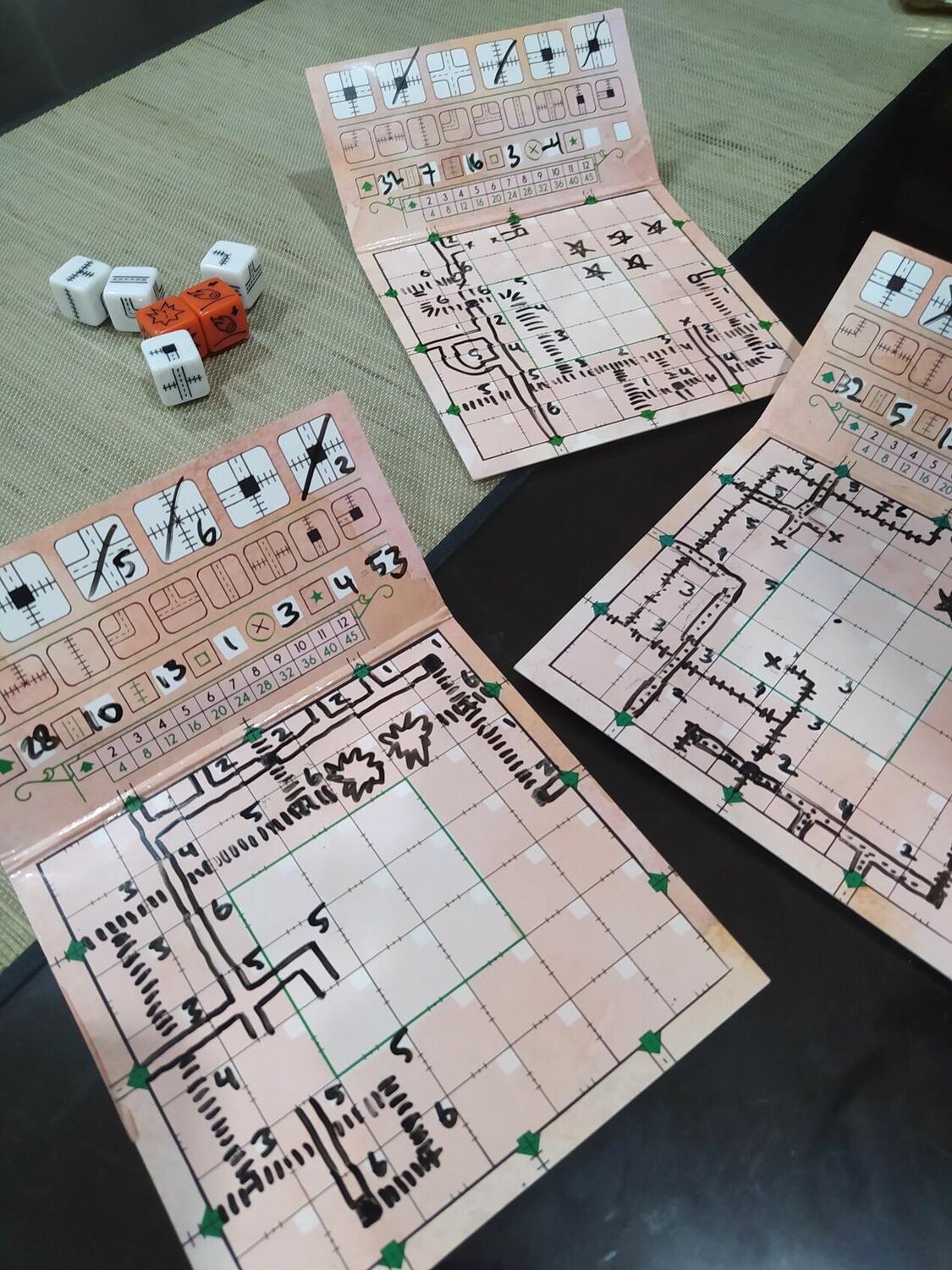 Railroad Ink: Rouge Ardent Eclate